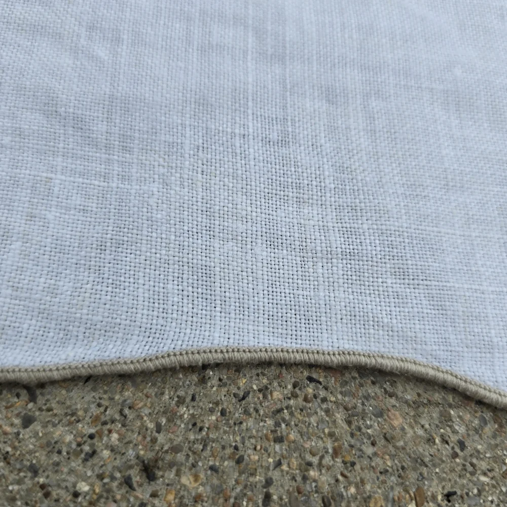 Vintage Cottagecore Tablecloth / Table Topper 39x39 with Floral Hand Embroidery